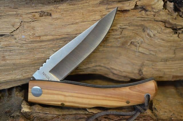 Castillo Navaja Olive Wood C1OLW B2 knives for sale